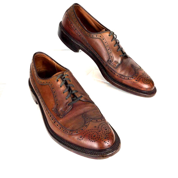 Vintage Wright Arch Preserver Wingtip Brogues 9.5 main image 9